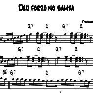 deu forro no samba